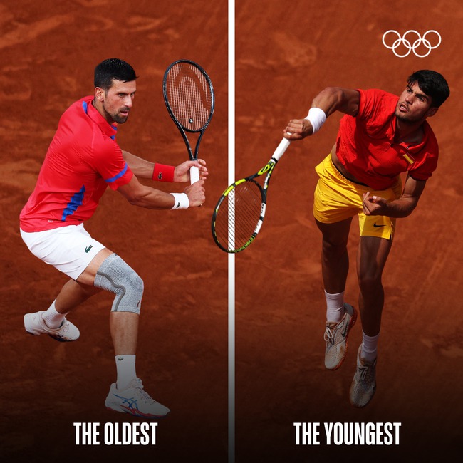 TRỰC TIẾP Djokovic vs Alcaraz, chung kết đơn nam Olympic 2024 - Ảnh 4.