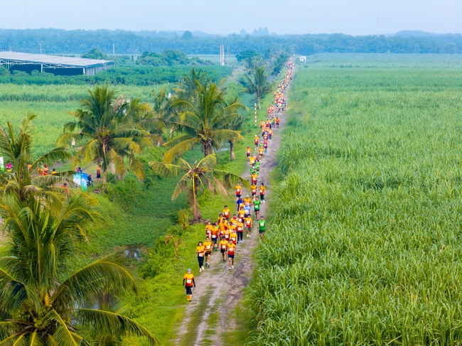 Hơn 3 nghìn VĐV chinh phục đường chạy băng đồng - Ảnh 2.