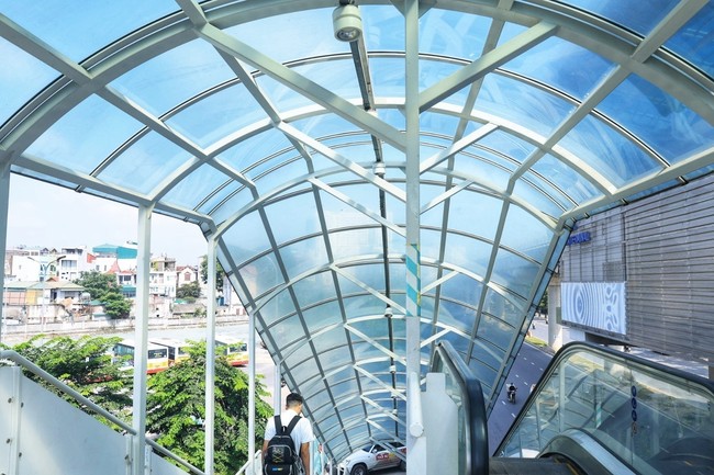 Metro Nhổn - Ga Hà Nội trước ngày vận hành thương mại đoạn trên cao - Ảnh 8.