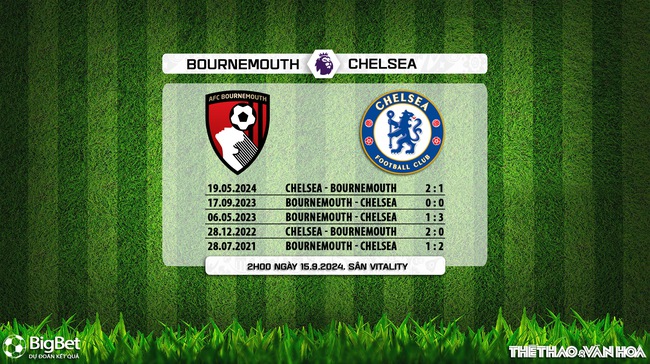 Nhận định, soi tỷ lệ Bournemouth vs Chelsea (2h00, 15/9), vòng 4 Ngoại hạng Anh - Ảnh 5.