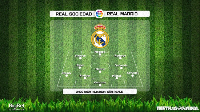 Nhận định, soi tỷ lệ Real Sociedad vs Real Madrid (2h00, 15/9), La Liga vòng 5 - Ảnh 2.