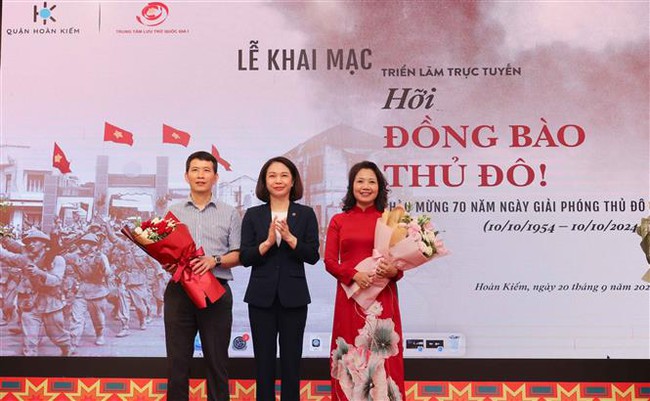 Triển lãm trực tuyến &quot;Hỡi đồng bào Thủ đô!”: Nhiều tài liệu lần đầu được công bố - Ảnh 1.