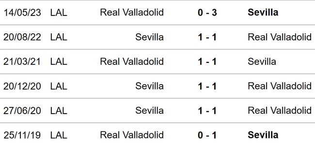 Sevilla vs Valladolid