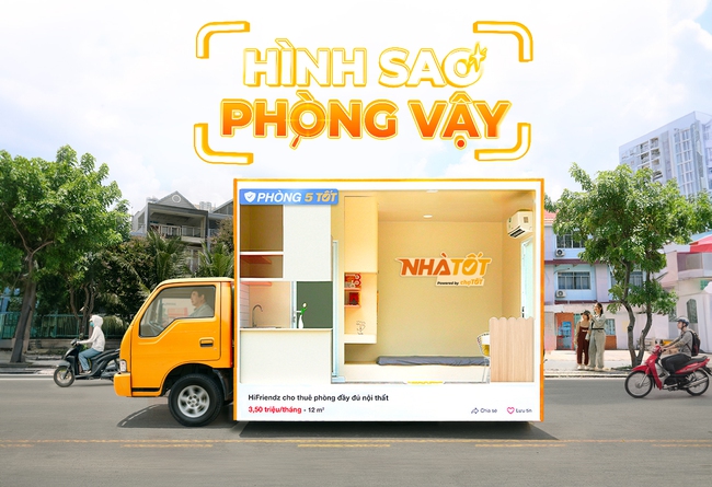 Chợ Tốt khởi động chiến dịch &quot;Hình sao phòng vậy&quot; - Ảnh 1.