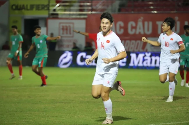 VTV5 VTV6 trực tiếp bóng đá U20 Việt Nam vs Bangladesh, vòng loại U20 châu Á: Bàn thắng thứ 4 (Hết giờ) - Ảnh 3.