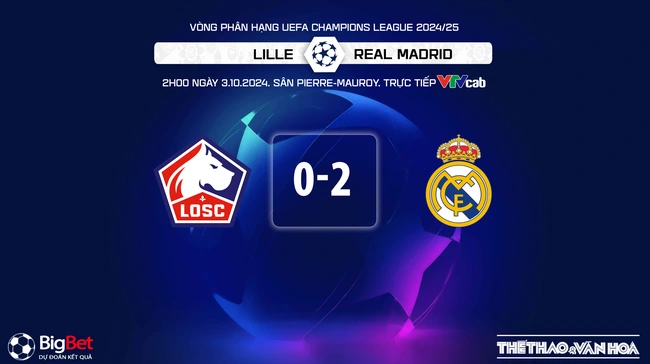 Nhận định, soi tỷ lệ Lille vs Real Madrid (2h00, 3/10), cúp C1 châu Âu - Ảnh 6.