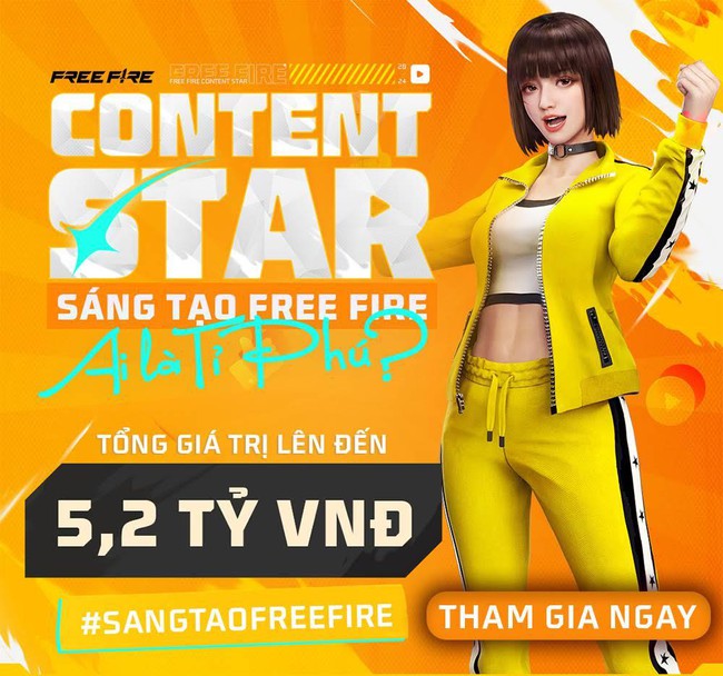 Youtube Content Star - Cuộc thi sáng tạo Free Fire khu vực Đông Nam Á, trở lại 2024 - Ảnh 2.