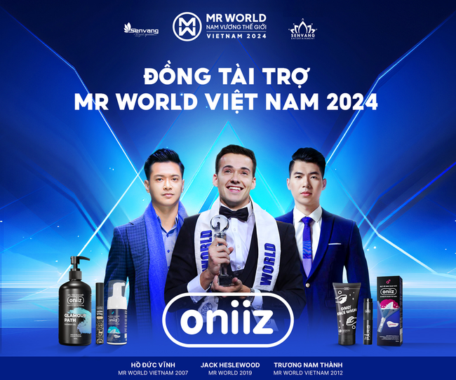 Oniiz đồng hành cùng Mr World Vietnam 2024, tôn vinh giá trị nam giới hiện đại - Ảnh 1.