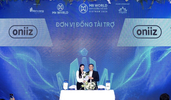 Oniiz đồng hành cùng Mr World Vietnam 2024, tôn vinh giá trị nam giới hiện đại - Ảnh 4.