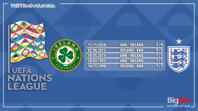 Nhận định, soi tỷ lệ Ireland vs Anh (23h00, 7/9), UEFA Nations League - Ảnh 5.