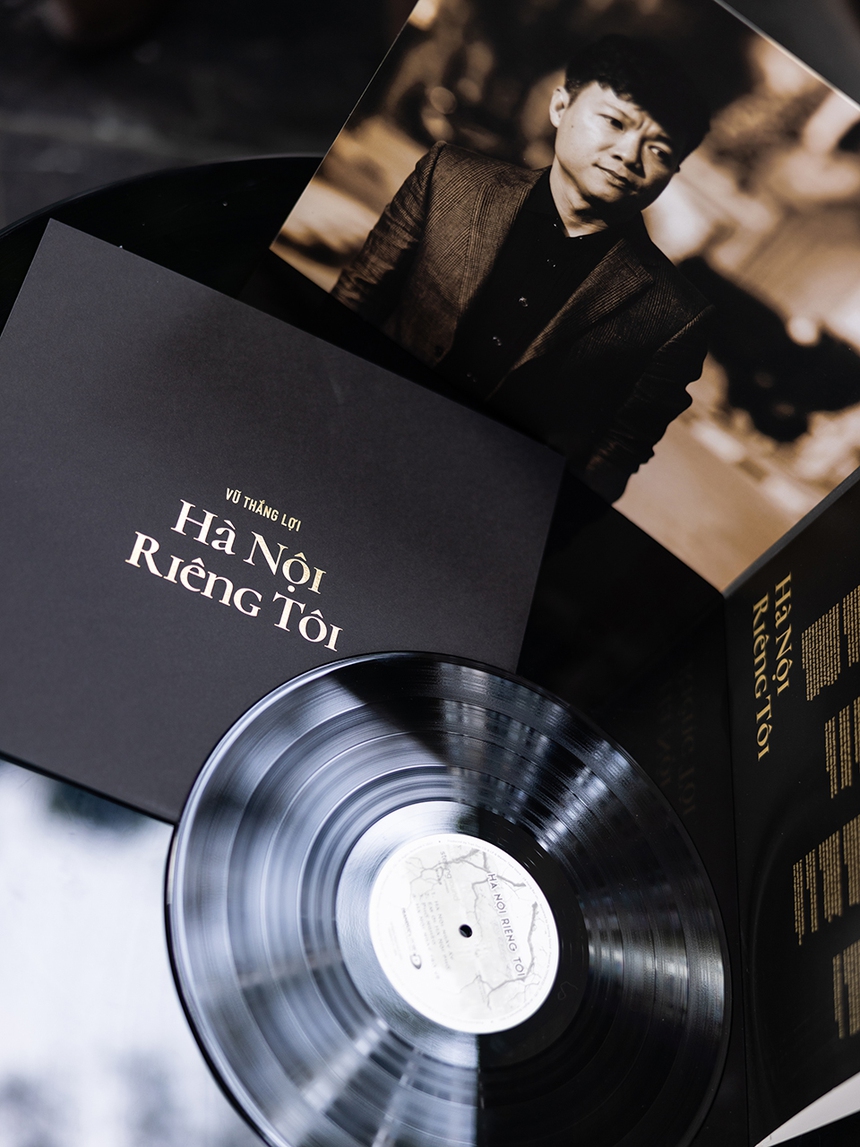 Ca sĩ Vũ Thắng Lợi ra mắt đĩa than và live concert ‘Hà Nội riêng tôi’ - Ảnh 3.