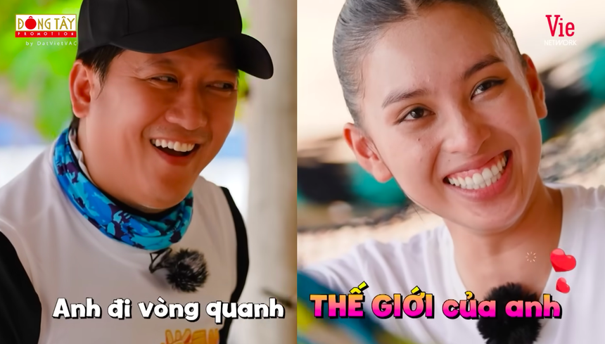 Trường Giang "thả thính" Tiểu Vy cực ngọt, đến HIEUTHUHAI cũng phải chịu thua! - Ảnh 4.