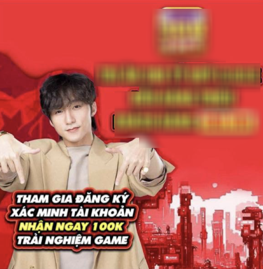 Phía Sơn Tùng lên tiếng về hình ảnh quảng cáo cho app đánh bài - Ảnh 1.