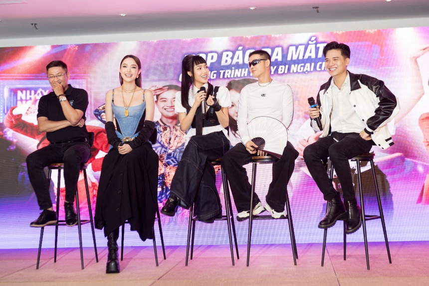 Diệu Nhi lý giải chuyện ngồi ghế nóng show nhảy múa sau khi lấy chồng - Ảnh 2.