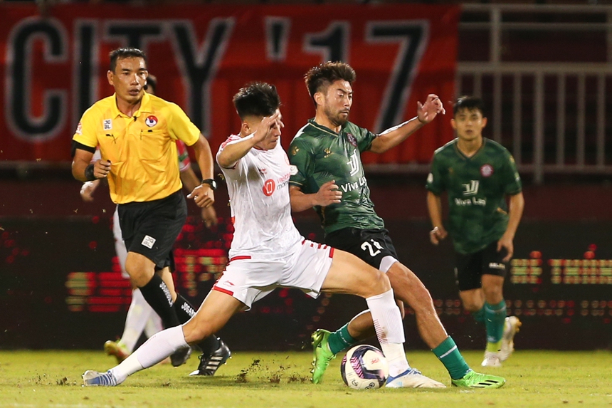 Thanh Bình thất vọng sau trận hoà của Viettel, Hoàng Đức, Tiến Dũng gay gắt với trọng tài - Ảnh 7.