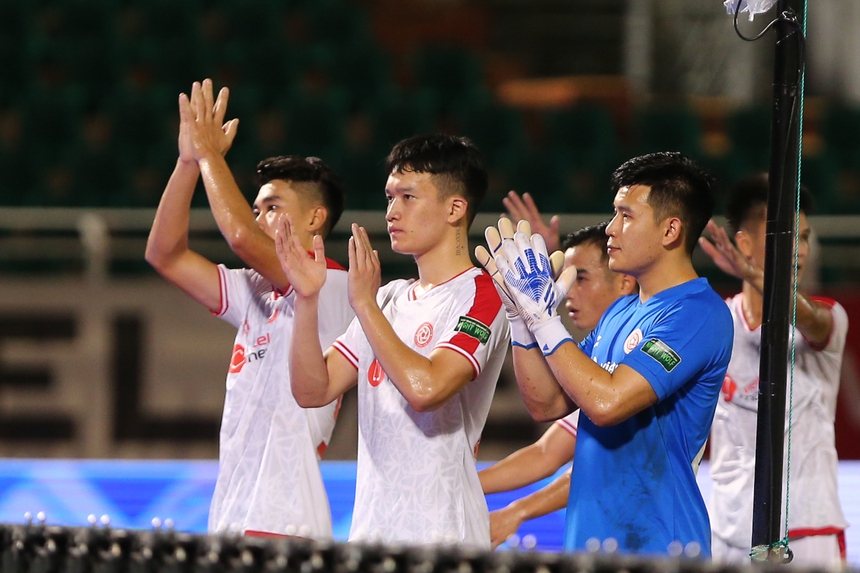 Thanh Bình thất vọng sau trận hoà của Viettel, Hoàng Đức, Tiến Dũng gay gắt với trọng tài - Ảnh 8.