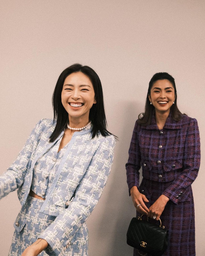 'Ngọc nữ' Tăng Thanh Hà hội ngộ 'đả nữ màn ảnh' Ngô Thanh Vân - Ảnh 2. 'Ngọc nữ' Tăng Thanh Hà hội ngộ 'đả nữ màn ảnh' Ngô Thanh Vân - Ảnh 2.