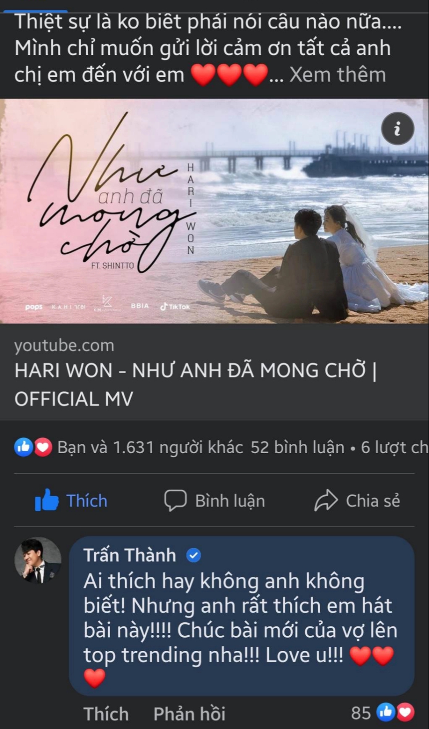 Nhìn vợ chồng Trấn Thành Hari Won bên nhau, fan thở phào nhẹ nhõm - Ảnh 4.