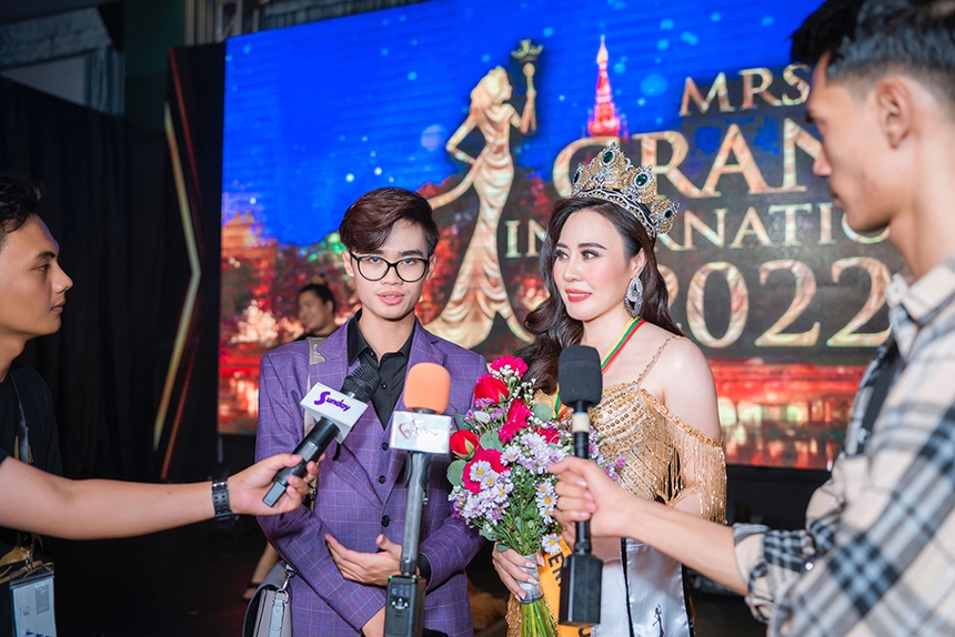 Phan Kim Oanh giành vương miện Mrs Grand International 2022 - Ảnh 4. Phan Kim Oanh giành vương miện Mrs Grand International 2022 - Ảnh 4.
