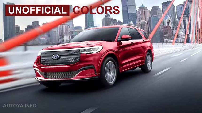Xem trước thiết kế Ford Explorer thuần điện ảnh hưởng từ 'trùm bán tải' F-150 Lightning - Ảnh 1.