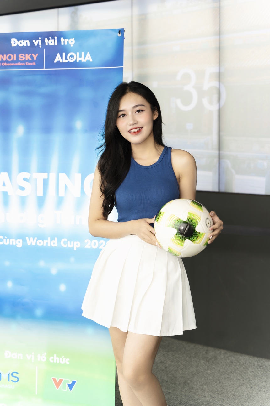 Nữ MC cao 1m55 tham gia Nóng cùng World Cup: Thú thực mình không phải là fan bóng đá sâu sắc! - Ảnh 2.