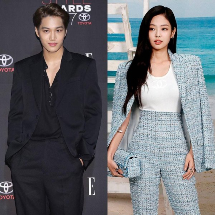 Tin đồn: V BTS và Jennie Blackpink rất nghiêm túc, Kai EXO yêu đơn phương - Ảnh 1.