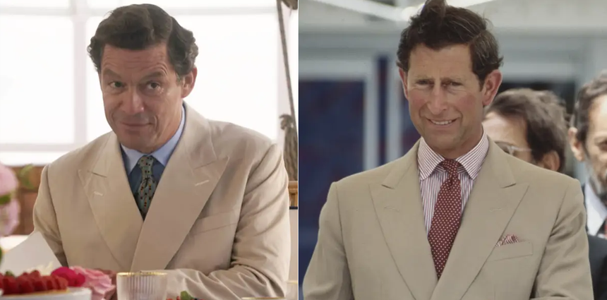 Ngỡ ngàng với vẻ ngoài “sao y bản chính” của dàn sao The Crown mùa 5: Nữ hoàng Anh giống đến cả khuôn miệng - Ảnh 6.