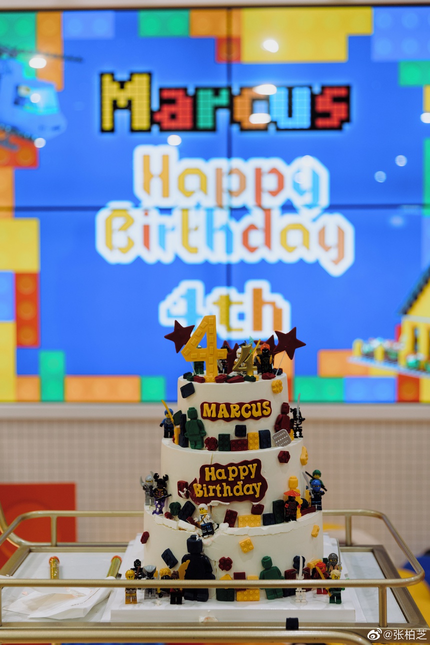 Trương Bá Chi tổ chức sinh nhật cho con trai út, cư dân mạng tò mò danh tính bố ruột - Ảnh 3.