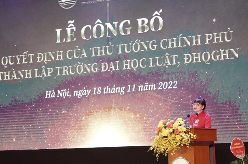 Công bố thành lập Trường Đại học Luật – Đại học Quốc gia Hà Nội - Ảnh 4.