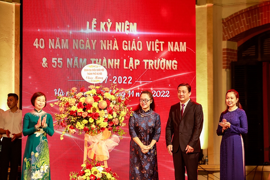 Trường Cao đẳng Nghệ thuật Hà Nội kỷ niệm 55 năm thành lập - Ảnh 2.