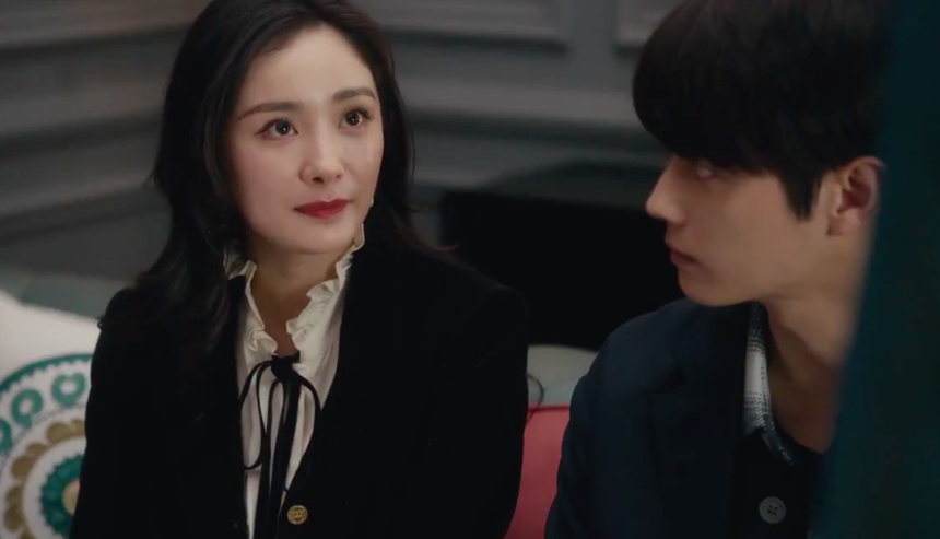 Dương Mịch - Hứa Khải livestream quảng bá phim, lộ cả nhan sắc thực  - Ảnh 8.