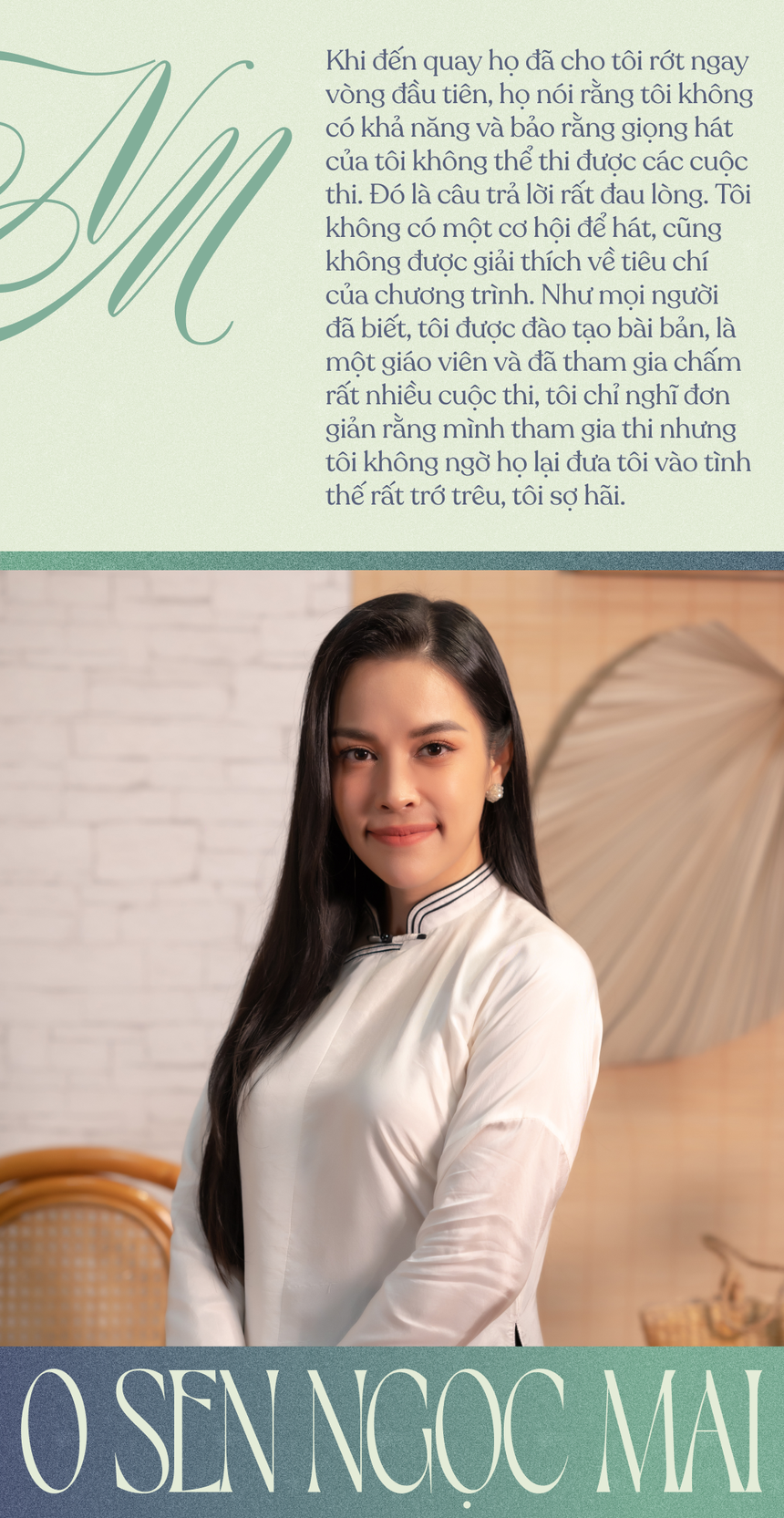 O Sen Ngọc Mai từng đi thi hát, bị ám ảnh vì 1 câu nói: “Cô có nhất ở đâu nhưng đến đây cũng chỉ là 1 con gián!"  - Ảnh 4.