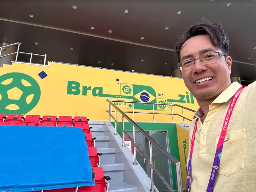 Ký sự World Cup: Một chiều làm fan Brazil - Ảnh 2.