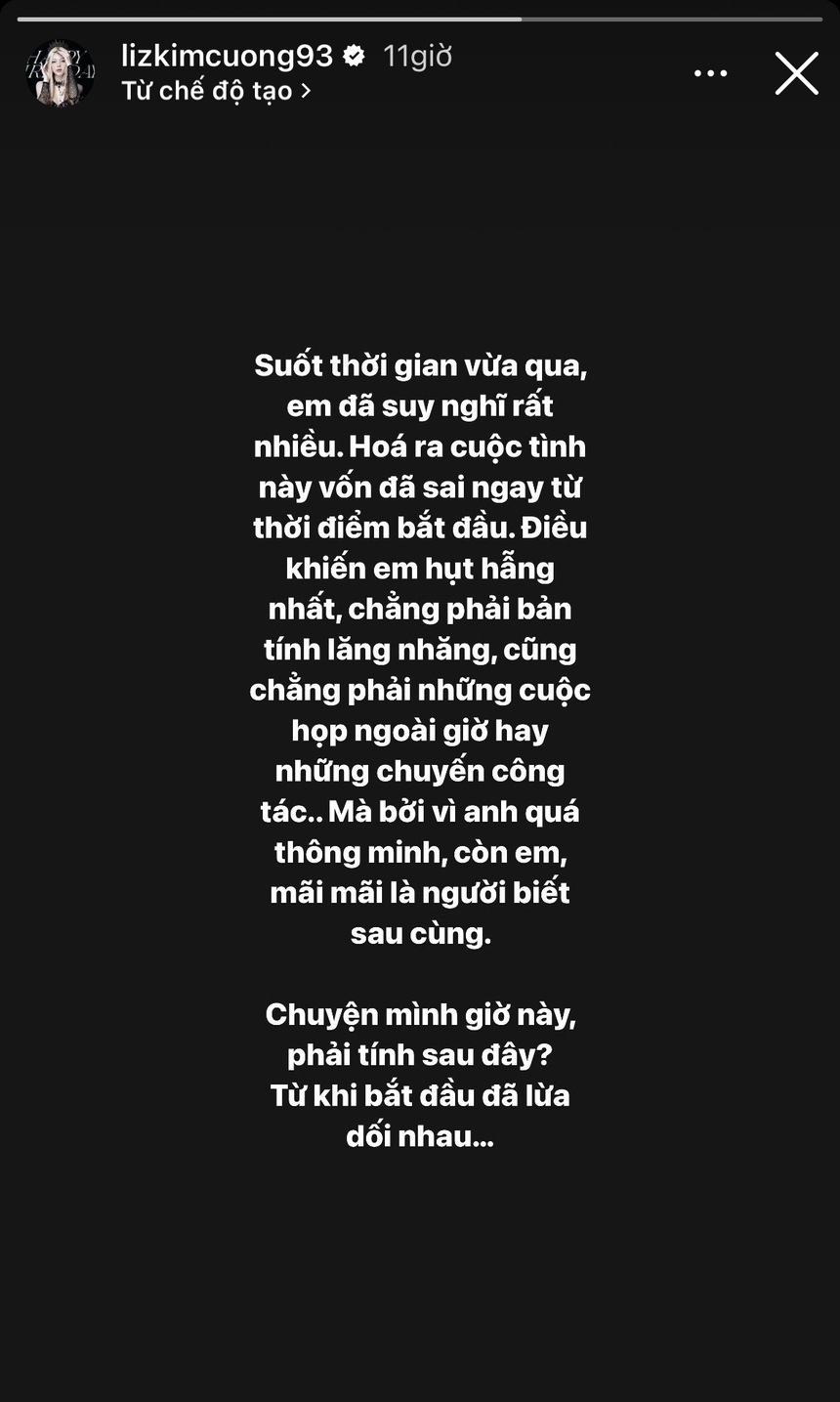 Trịnh Thăng Bình - Liz Kim Cương và mối quan hệ tóm gọn trong 4 chữ sau chia tay  - Ảnh 7.