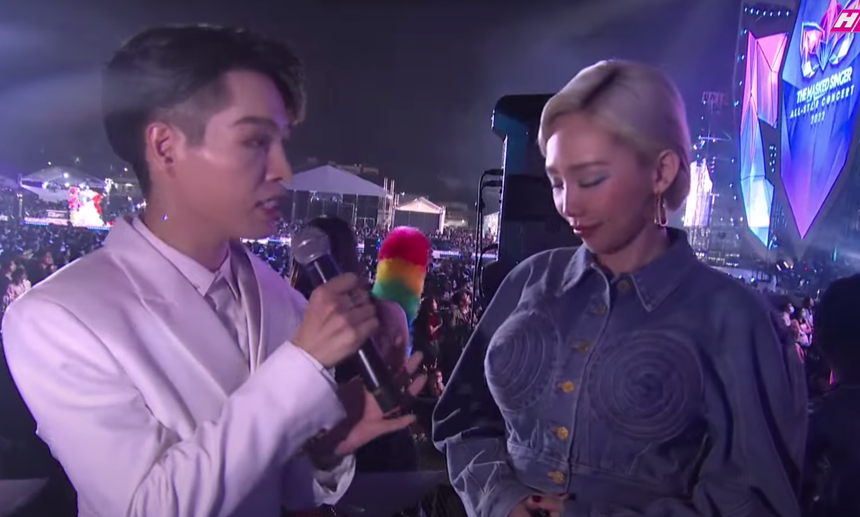 Tóc Tiên và chiếc áo "toà thiên nhiên" nhọn hoắt: Liệu đã hợp cảnh hay chưa? - Ảnh 1.