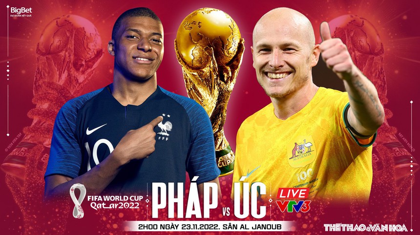 Soi kèo, nhận định Pháp vs Úc, World Cup 2022 (02h00, 23/11) - Ảnh 3.