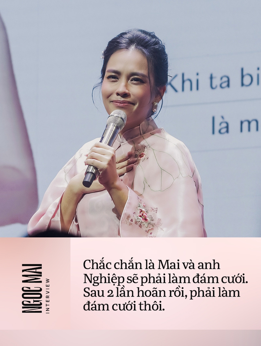 O Sen Ngọc Mai nói về chuyện 2 lần hoãn đám cưới với Quốc Nghiệp sau 5 năm làm vợ chồng - Ảnh 8.