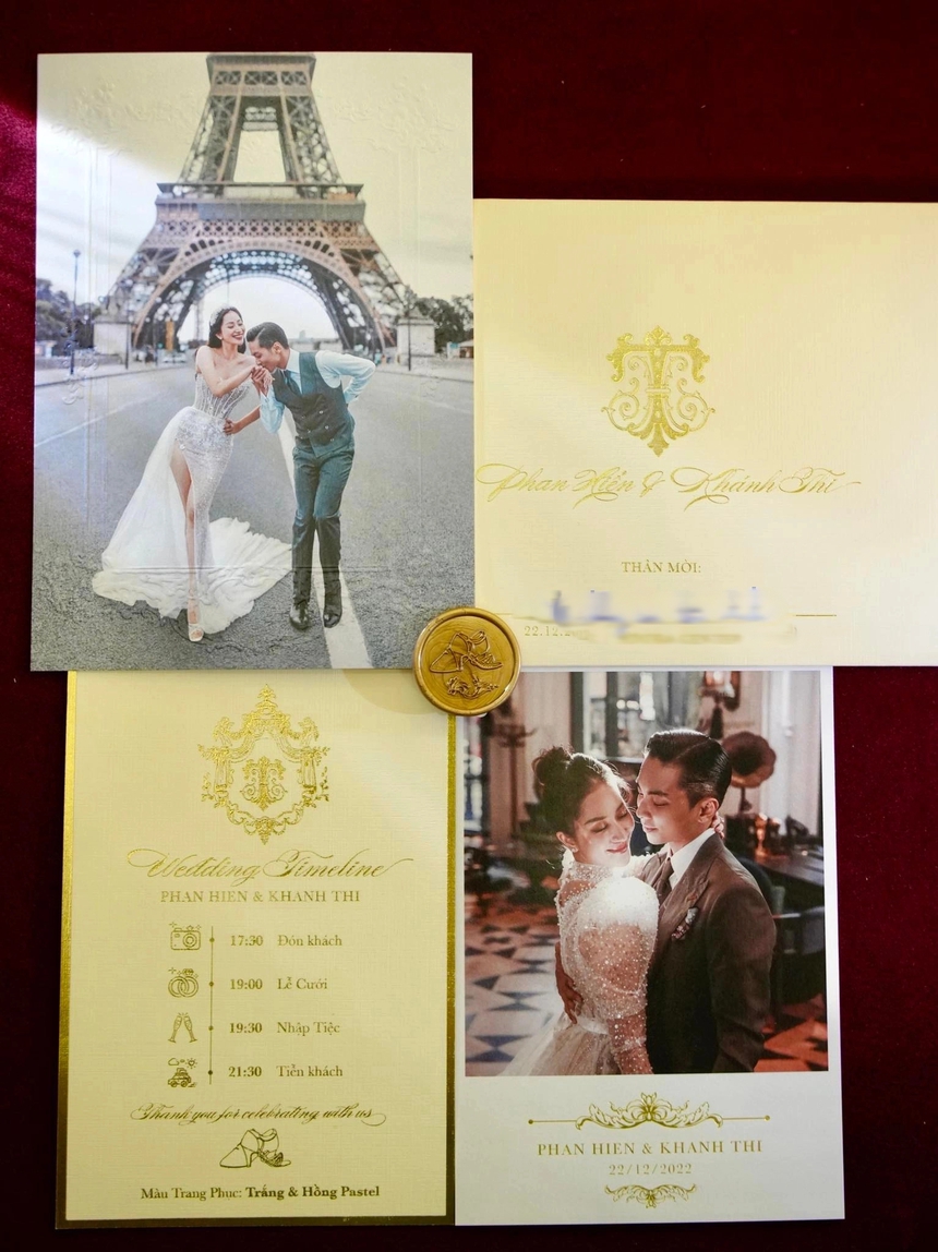 Khánh Thi và Phan Hiển trước lễ cưới: Chồng tặng vợ nhẫn để chạy show, các khâu chuẩn bị dần hoàn thành - Ảnh 7. Khánh Thi và Phan Hiển trước lễ cưới: Chồng tặng vợ nhẫn để chạy show, các khâu chuẩn bị dần hoàn thành - Ảnh 7.