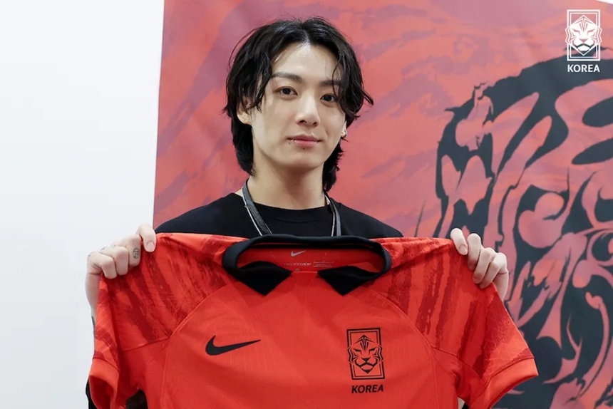 Jungkook BTS gặp đội tuyển quốc gia Hàn Quốc tại World Cup 2022 - Ảnh 4.