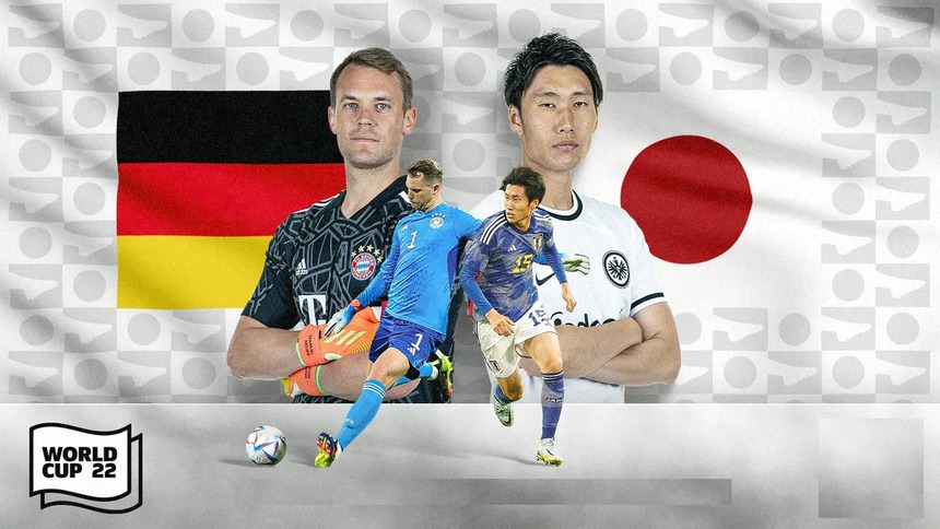 Bảng E: 20h00, ngày 23/11, sân Khalifa, Đức vs Nhật Bản (VTV2 trực tiếp): Dẹp chính trị đi, bóng sắp lăn!  - Ảnh 1.