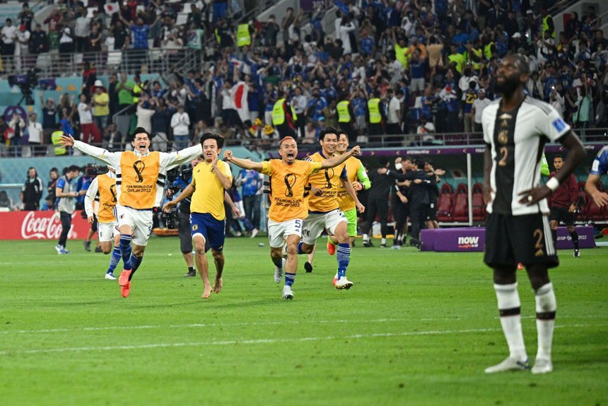 Nhật Bản vỡ òa cảm xúc khi giúp châu Á tiếp tục tạo địa chấn ở World Cup 2022 - Ảnh 1.