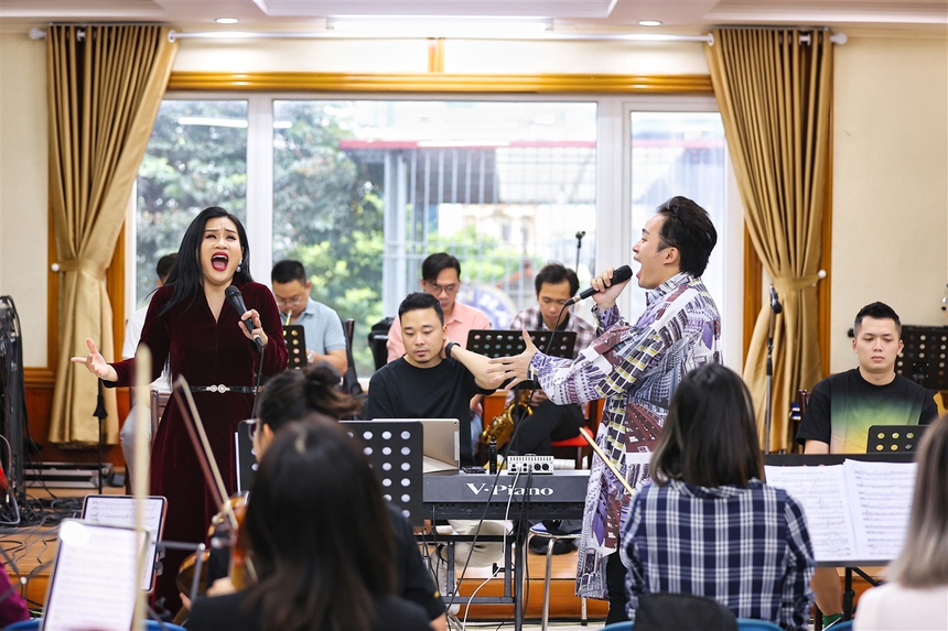 Thanh Lam, Hà Trần mặc cực nổi khi tập hát cùng Tùng Dương - Ảnh 11.