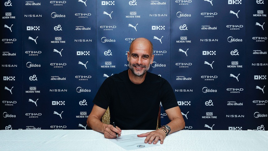 Pep Guardiola cam kết gắn bó với Man City đến năm 2025 - Ảnh 2.