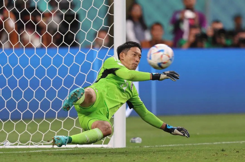 Thủ môn Nhật Bản cản phá 4 cú sút liên tiếp từ ĐT Đức - Ảnh 1. Thủ môn Nhật Bản cản phá 4 cú sút liên tiếp từ ĐT Đức - Ảnh 1.