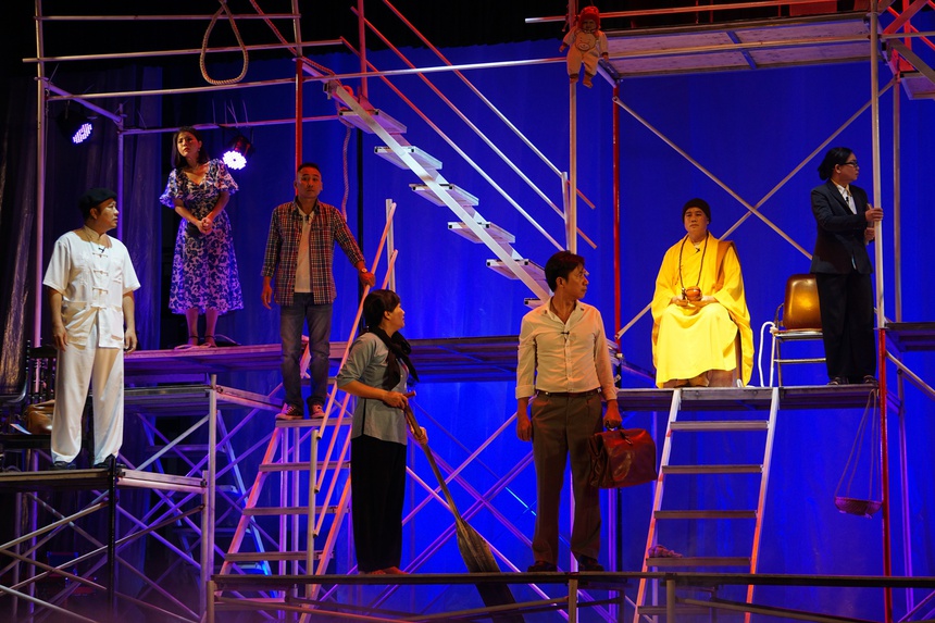 Liên hoan quốc tế Sân khấu thử nghiệm 2022: "Gam màu riêng" của sân khấu Hải Phòng - Ảnh 1.