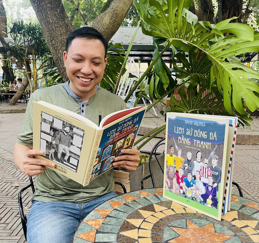 Nghệ sĩ và World Cup: Bình Bán Book và "cuộc chơi tay ngang" về bóng đá - Ảnh 2.