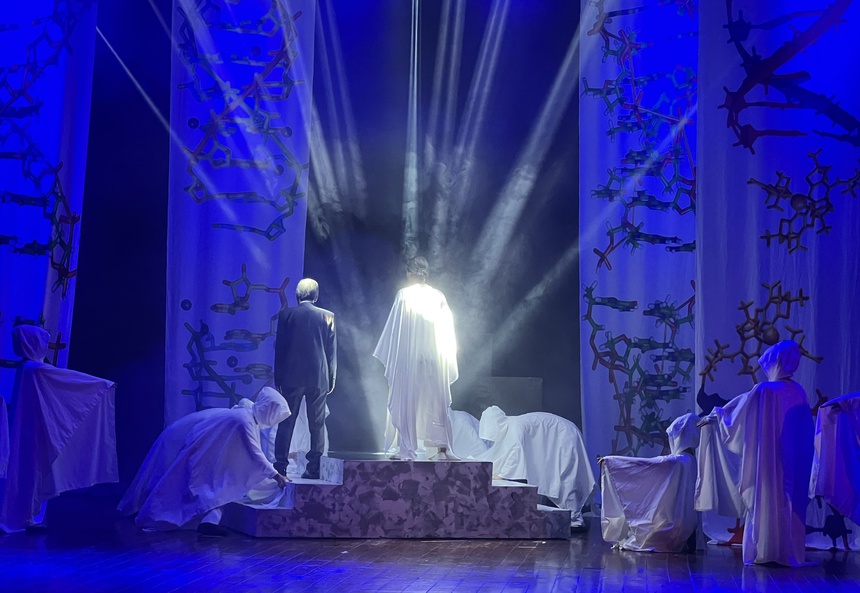 Liên hoan quốc tế Sân khấu thử nghiệm 2022: "Gam màu riêng" của sân khấu Hải Phòng - Ảnh 7.