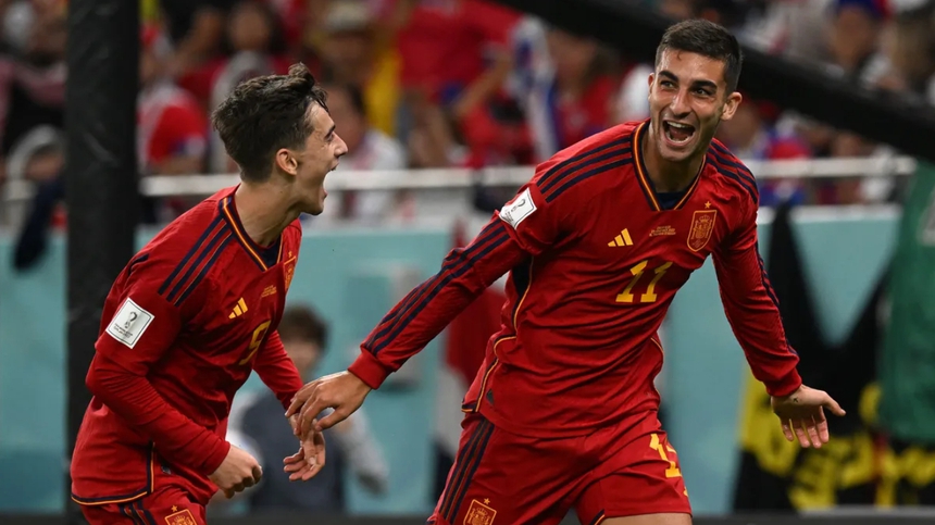 Những cầu thủ trẻ Tây Ban Nha đã thể hiện được đẳng cấp trước Costa Rica Những cầu thủ trẻ Tây Ban Nha đã thể hiện được đẳng cấp trước Costa Rica
