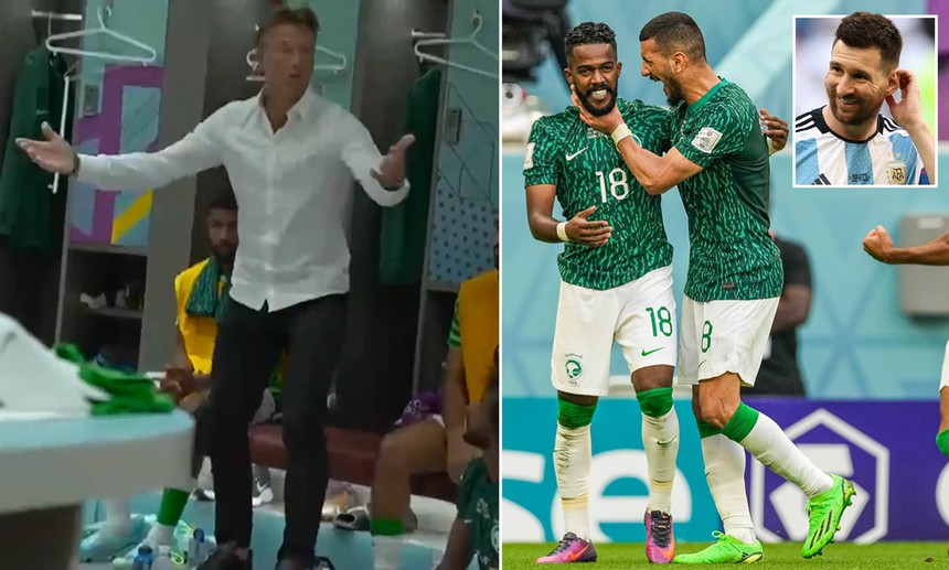 Cựu HLV Nam Định nói gì khiến các cầu thủ Ả rập Xê út đánh bại Argentina? - Ảnh 2. Cựu HLV Nam Định nói gì khiến các cầu thủ Ả rập Xê út đánh bại Argentina? - Ảnh 2.