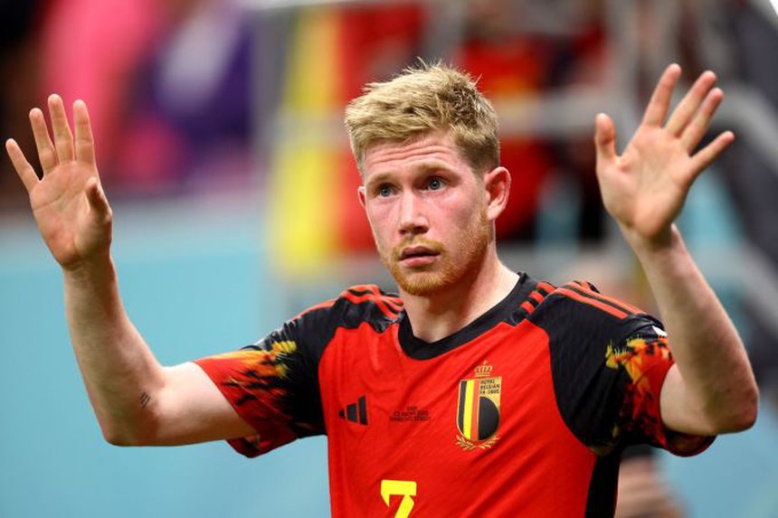 De Bruyne dội gáo nước lạnh vào tham vọng vô địch của Bỉ - Ảnh 2. De Bruyne dội gáo nước lạnh vào tham vọng vô địch của Bỉ - Ảnh 2.